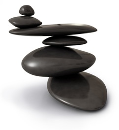 balancing stones